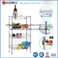 NSF Approbation 4 Tiers Chrome Mesh Rack de panier de cuisine